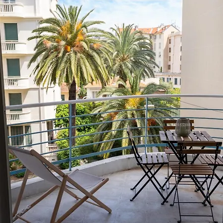 Escapade Azur, Studio 2P, 1 Min Plage, Balcon