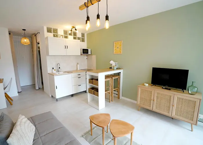 Lägenhet Le Cocon Azur - 2p, Terrasse, Ac,